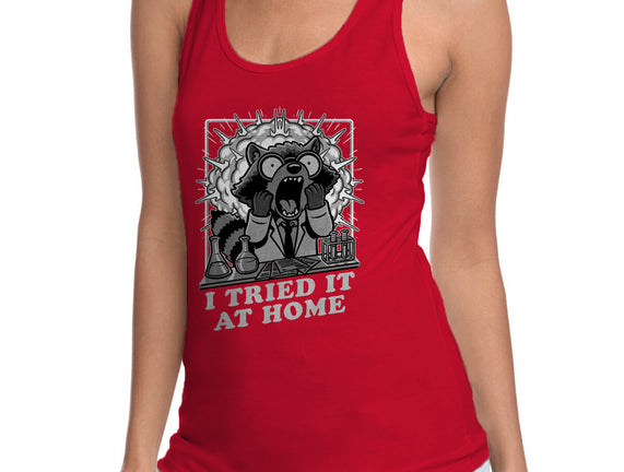 Raccoon Science Experiment At Home