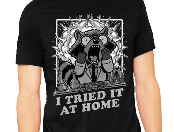 Raccoon Science Experiment At Home