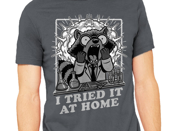 Raccoon Science Experiment At Home