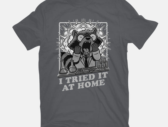 Raccoon Science Experiment At Home