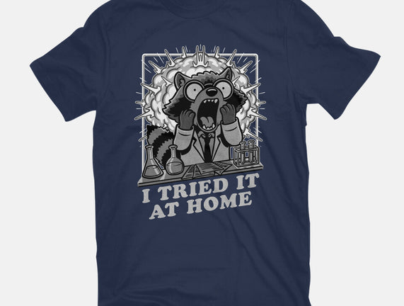 Raccoon Science Experiment At Home