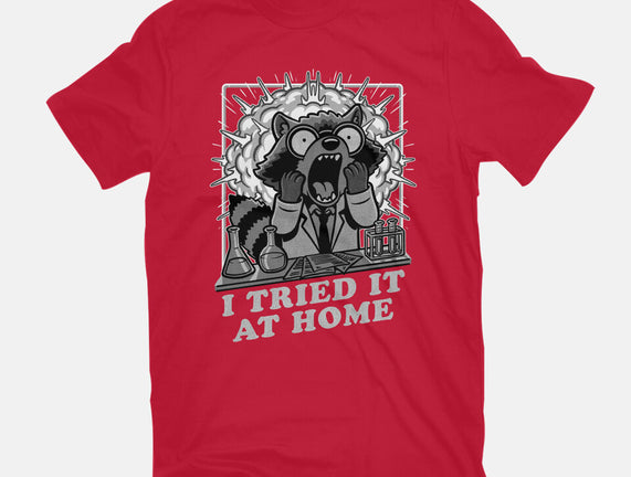 Raccoon Science Experiment At Home