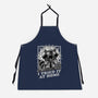 Raccoon Science Experiment At Home-Unisex-Kitchen-Apron-Studio Mootant
