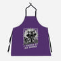 Raccoon Science Experiment At Home-Unisex-Kitchen-Apron-Studio Mootant