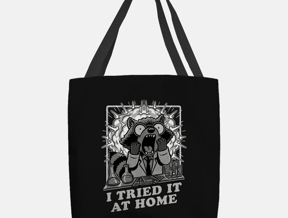 Raccoon Science Experiment At Home