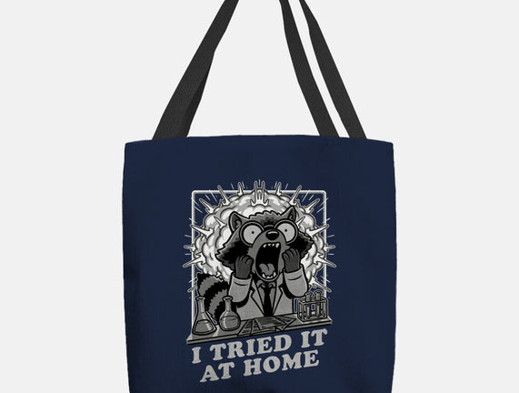 Raccoon Science Experiment At Home