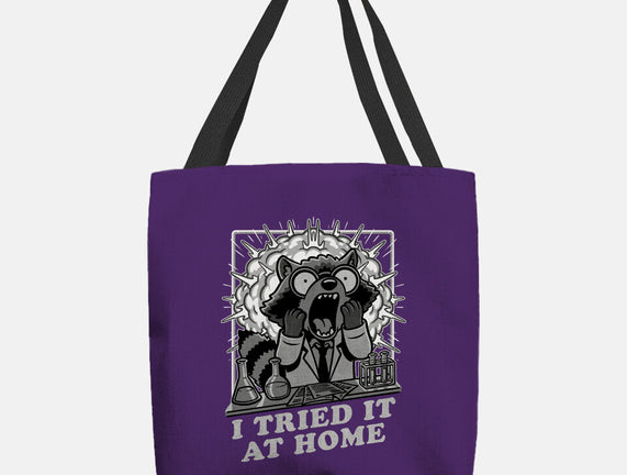 Raccoon Science Experiment At Home