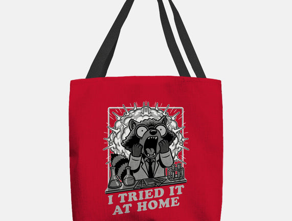 Raccoon Science Experiment At Home