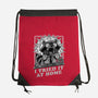 Raccoon Science Experiment At Home-None-Drawstring-Bag-Studio Mootant