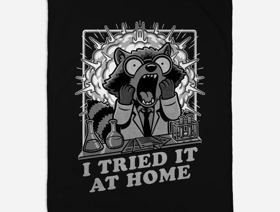 Raccoon Science Experiment At Home