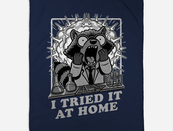 Raccoon Science Experiment At Home