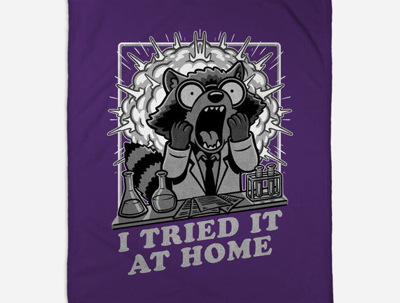 Raccoon Science Experiment At Home