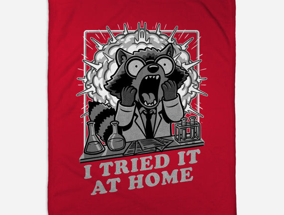 Raccoon Science Experiment At Home