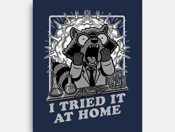 Raccoon Science Experiment At Home