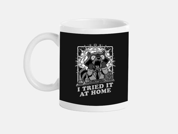 Raccoon Science Experiment At Home