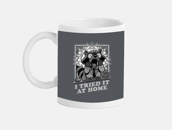 Raccoon Science Experiment At Home