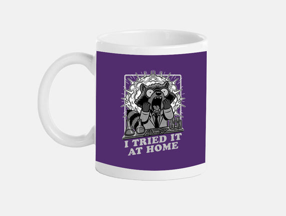 Raccoon Science Experiment At Home