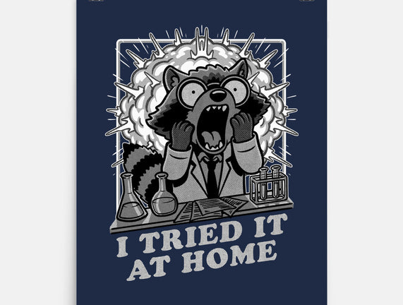 Raccoon Science Experiment At Home