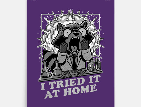 Raccoon Science Experiment At Home