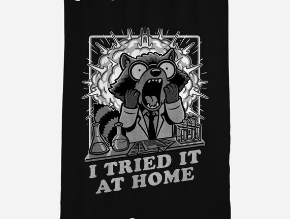 Raccoon Science Experiment At Home