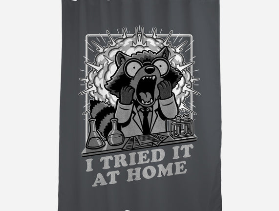 Raccoon Science Experiment At Home