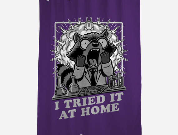 Raccoon Science Experiment At Home