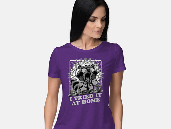 Raccoon Science Experiment At Home