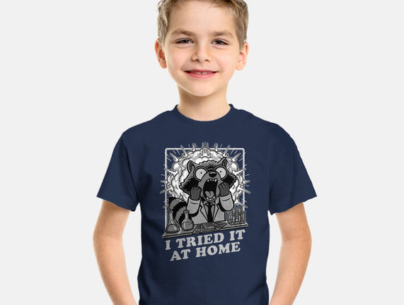 Raccoon Science Experiment At Home