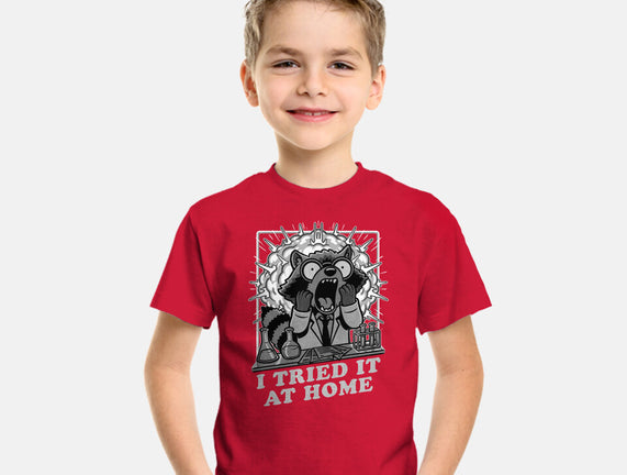 Raccoon Science Experiment At Home