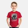 Raccoon Science Experiment At Home-Youth-Basic-Tee-Studio Mootant