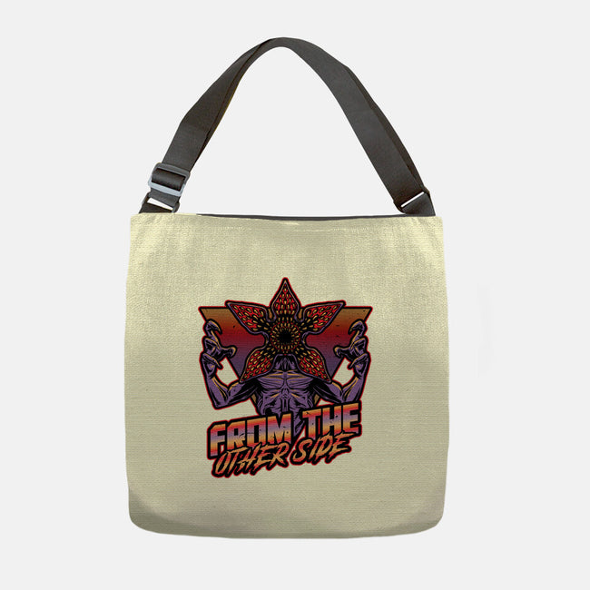 Dimensional Monster Vaporwave-None-Adjustable Tote-Bag-Studio Mootant