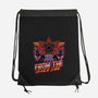 Dimensional Monster Vaporwave-None-Drawstring-Bag-Studio Mootant