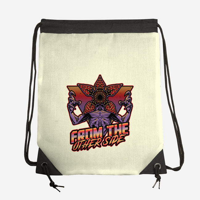 Dimensional Monster Vaporwave-None-Drawstring-Bag-Studio Mootant