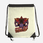 Dimensional Monster Vaporwave-None-Drawstring-Bag-Studio Mootant