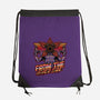 Dimensional Monster Vaporwave-None-Drawstring-Bag-Studio Mootant