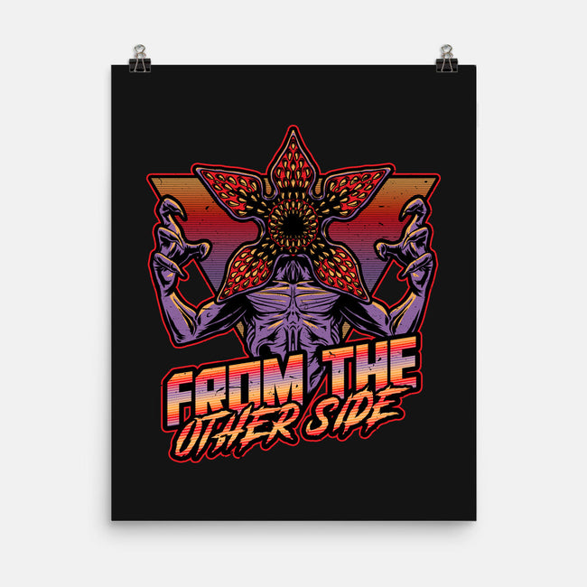 Dimensional Monster Vaporwave-None-Matte-Poster-Studio Mootant