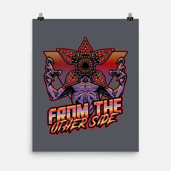 Dimensional Monster Vaporwave-None-Matte-Poster-Studio Mootant