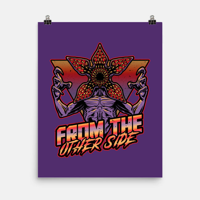 Dimensional Monster Vaporwave-None-Matte-Poster-Studio Mootant