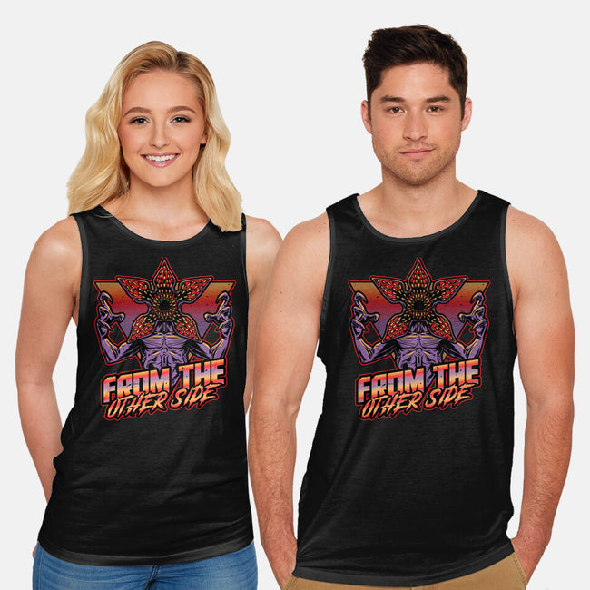 Dimensional Monster Vaporwave-Unisex-Basic-Tank-Studio Mootant