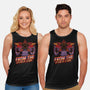 Dimensional Monster Vaporwave-Unisex-Basic-Tank-Studio Mootant