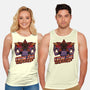 Dimensional Monster Vaporwave-Unisex-Basic-Tank-Studio Mootant