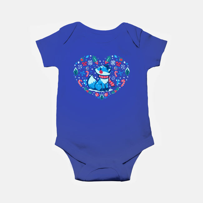 Heart Of Winter-Baby-Basic-Onesie-TechraNova