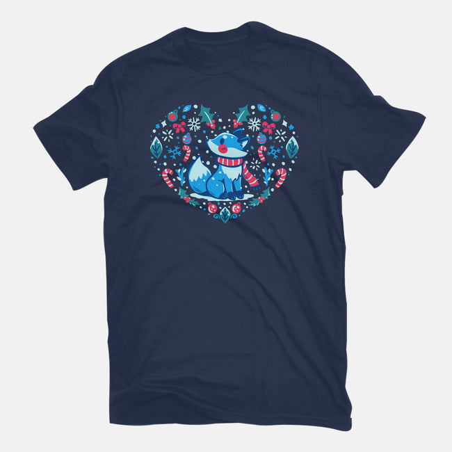 Heart Of Winter-Womens-Fitted-Tee-TechraNova