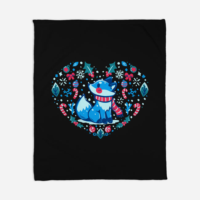 Heart Of Winter-None-Fleece-Blanket-TechraNova