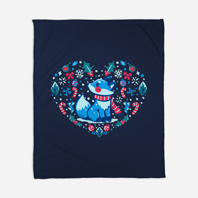 Heart Of Winter-None-Fleece-Blanket-TechraNova
