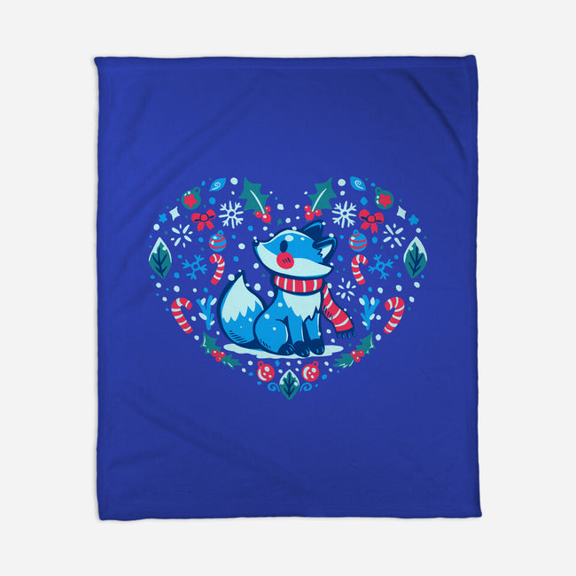 Heart Of Winter-None-Fleece-Blanket-TechraNova