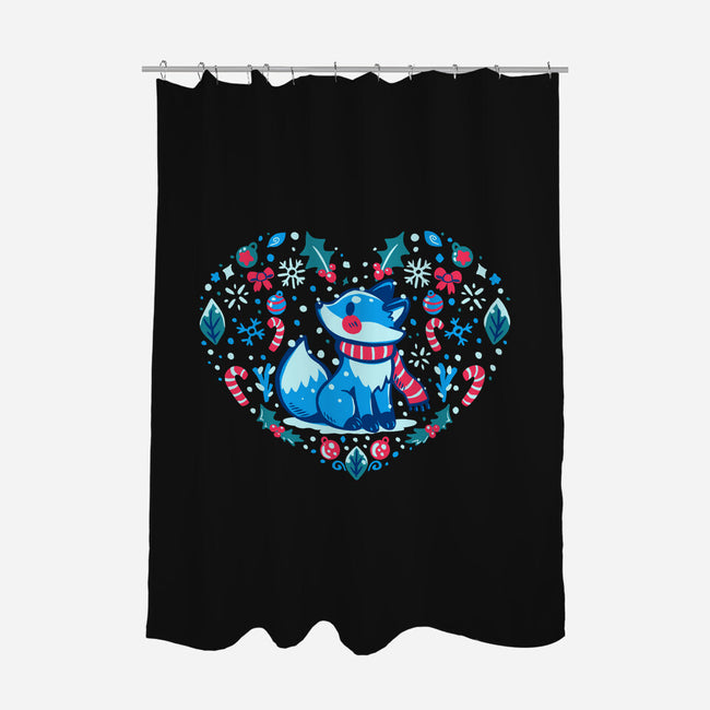 Heart Of Winter-None-Polyester-Shower Curtain-TechraNova