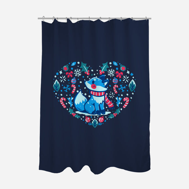 Heart Of Winter-None-Polyester-Shower Curtain-TechraNova