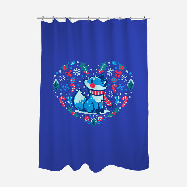 Heart Of Winter-None-Polyester-Shower Curtain-TechraNova