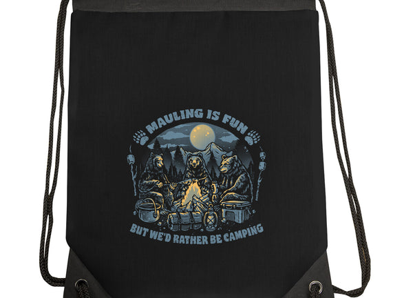 Bears Would Rather Be Camping
